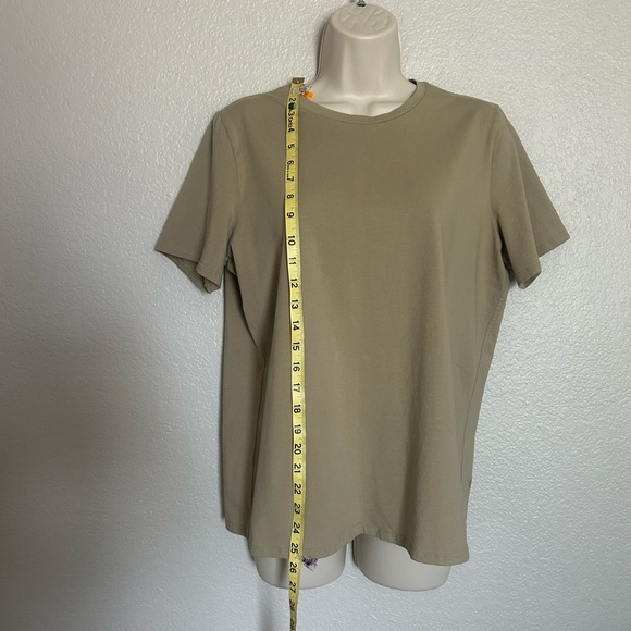 lululemon athletica Short Sleeve Tee in Olive/Taupe Sz L - Picture 3 of 5